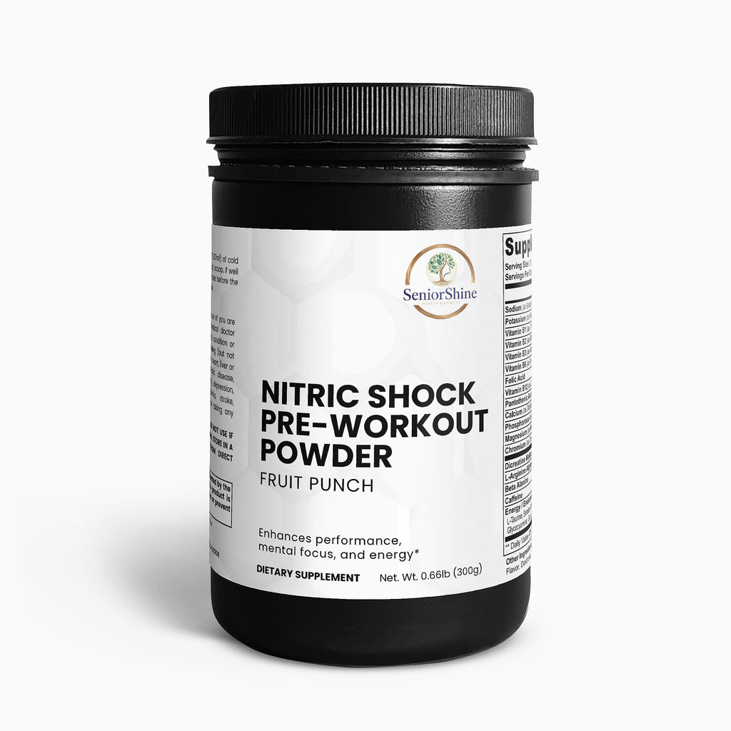 Nitric Shock Pre-Workout Powder (Fruit Punch)