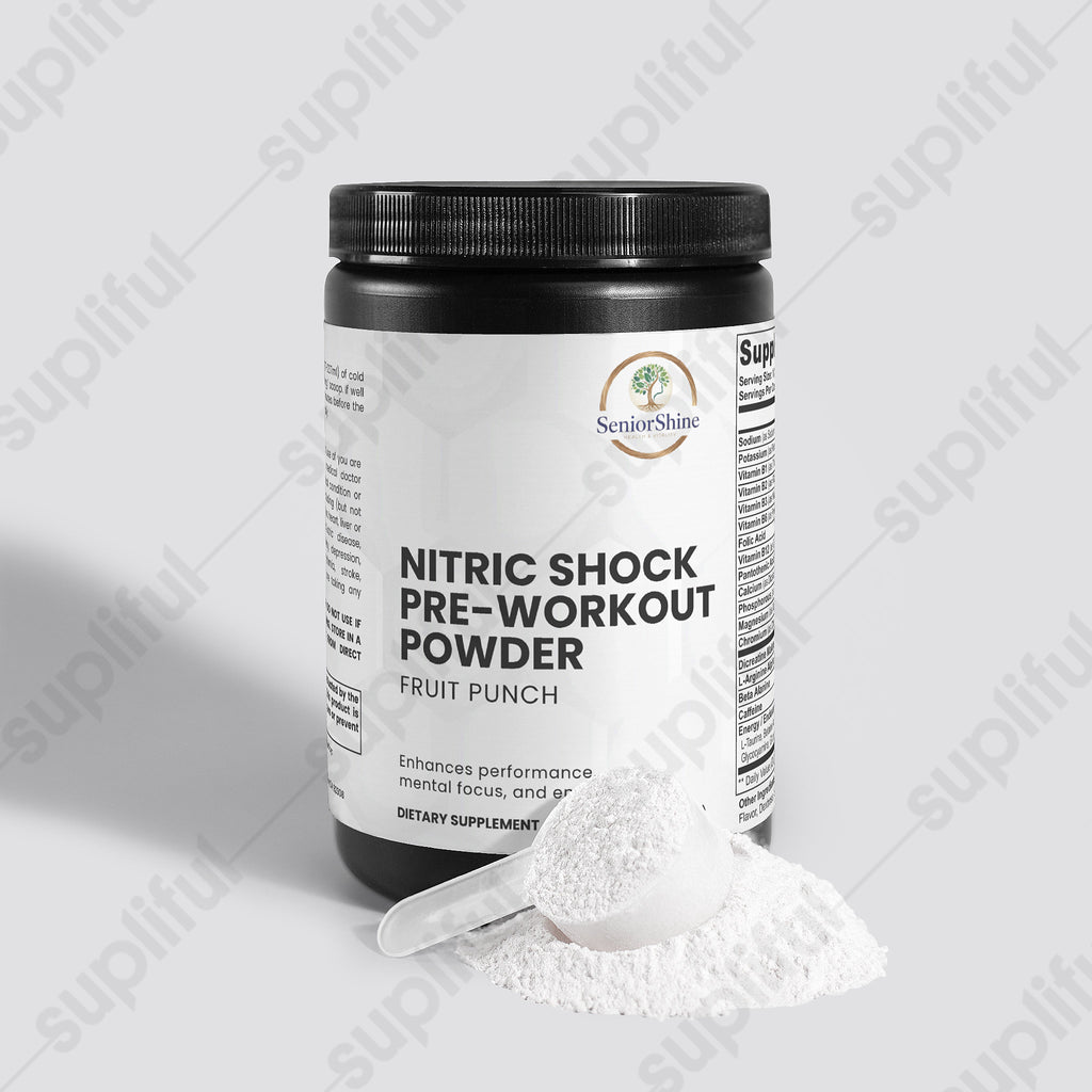 Nitric Shock Pre-Workout Powder (Fruit Punch)
