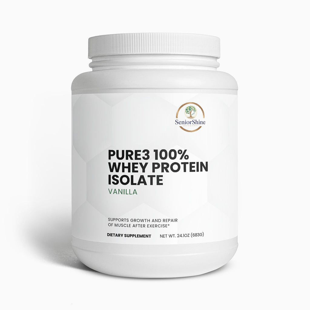 Pure3 100% Whey Protein Isolate (Vanilla)