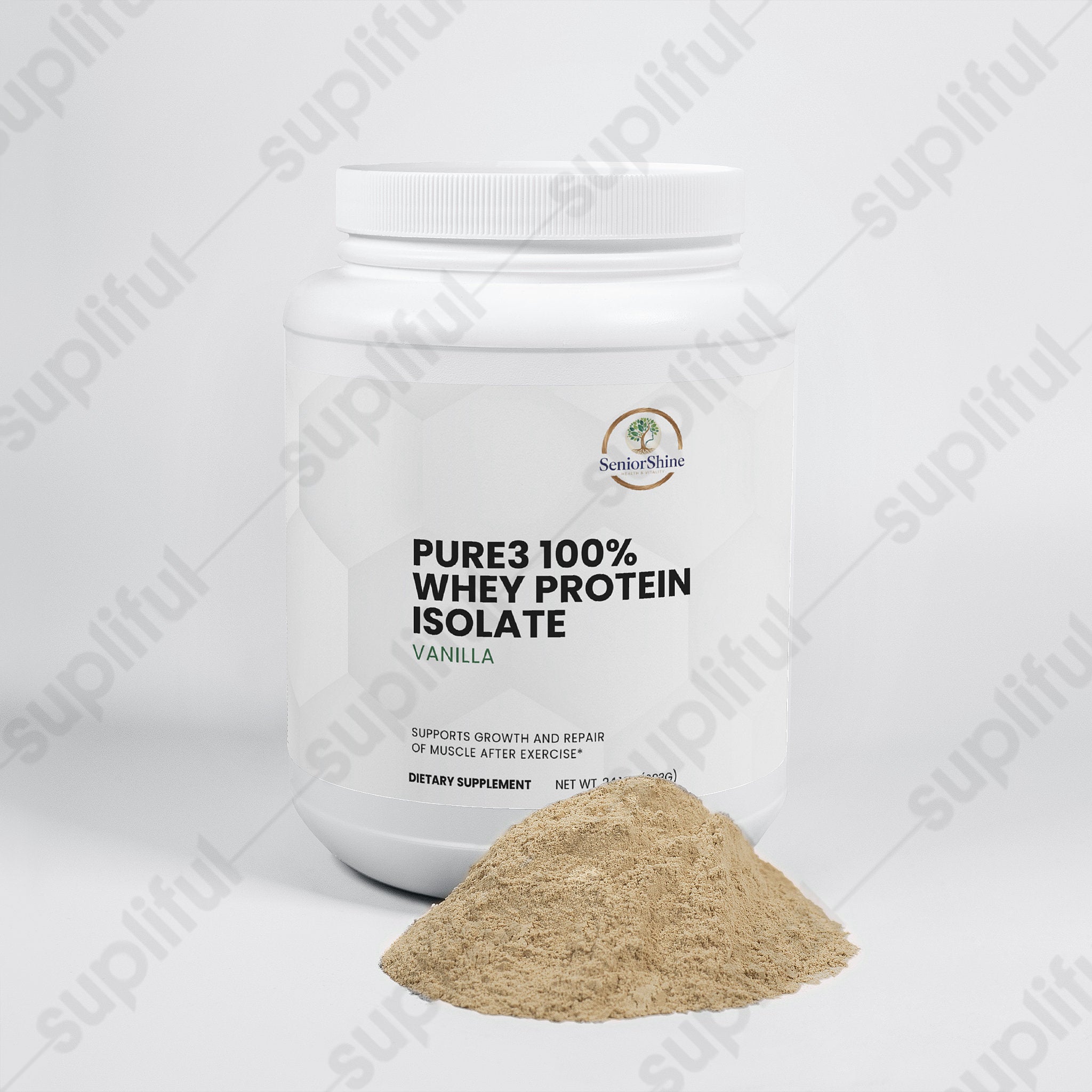 Pure3 100% Whey Protein Isolate (Vanilla)