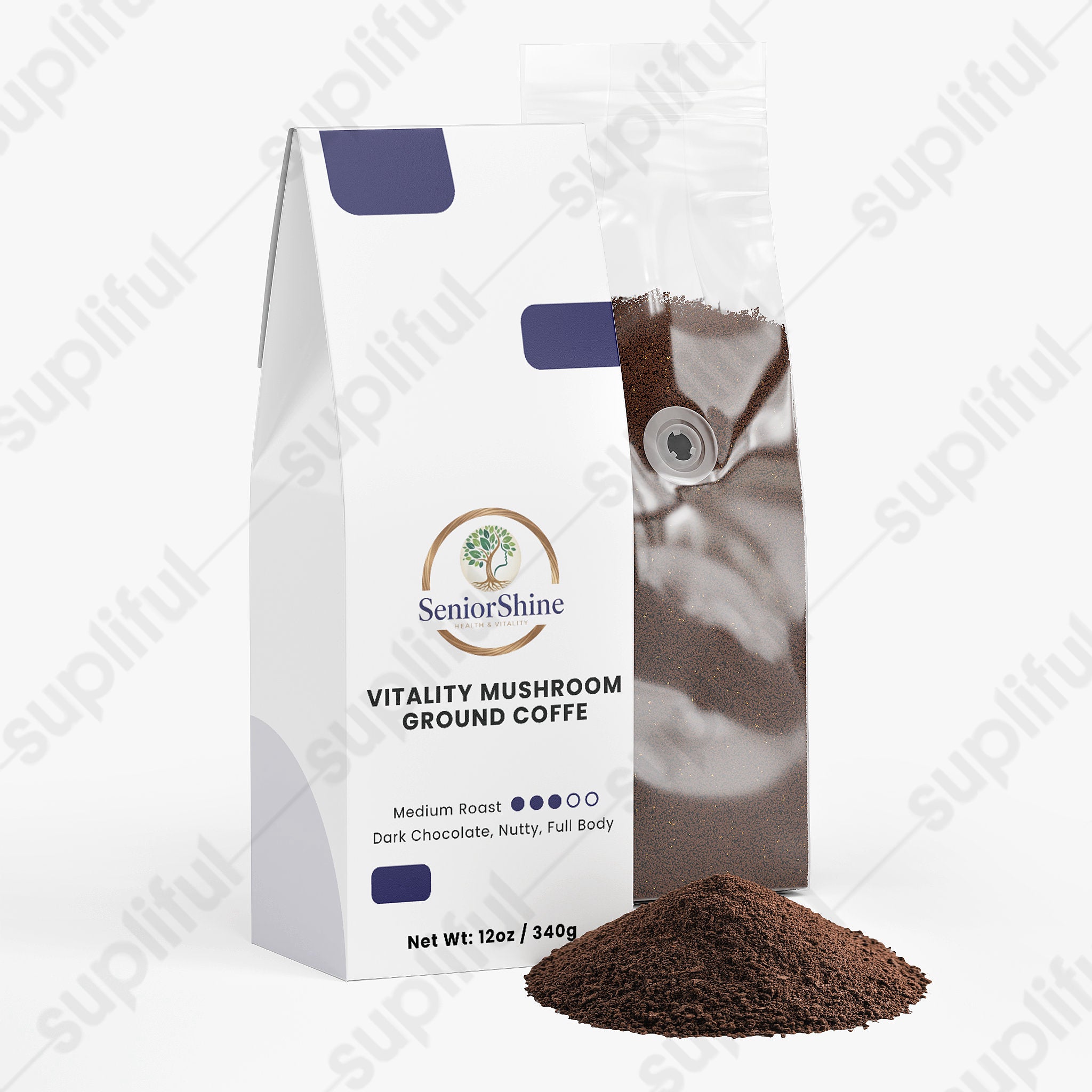 Vitality Mushroom Coffee (Medium Roast)